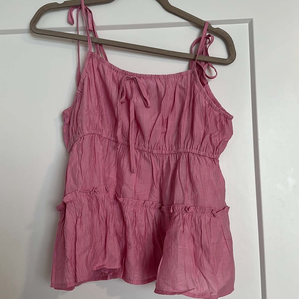 Pink top